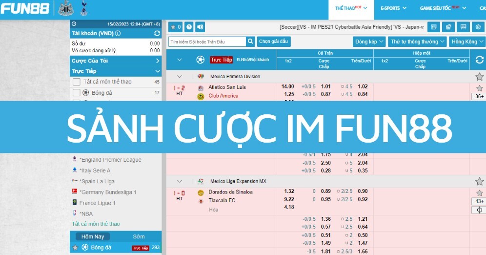 sanh cuoc im fun88
