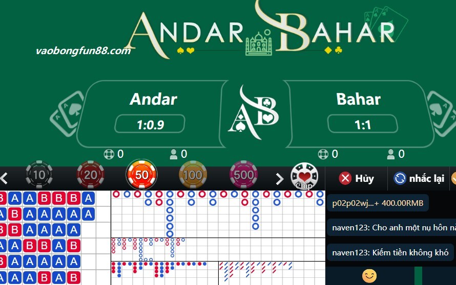 Cược andar bahar tại fun88 Cược andar bahar tại fun88