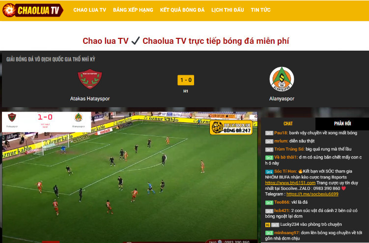 Link Vào Chảo Lửa TV- Link Xem Bóng Đá Chất Lượng Nhất 9 Screenshot 64